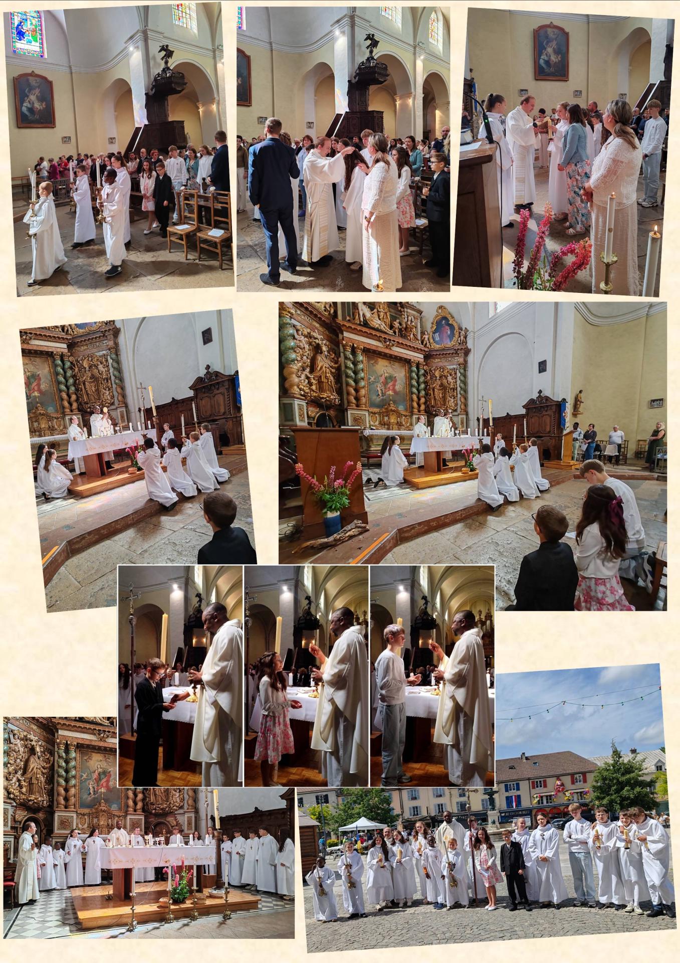 Communion et Prof de foi Champagnole